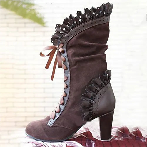 Victorian style ladies deals ankle boots