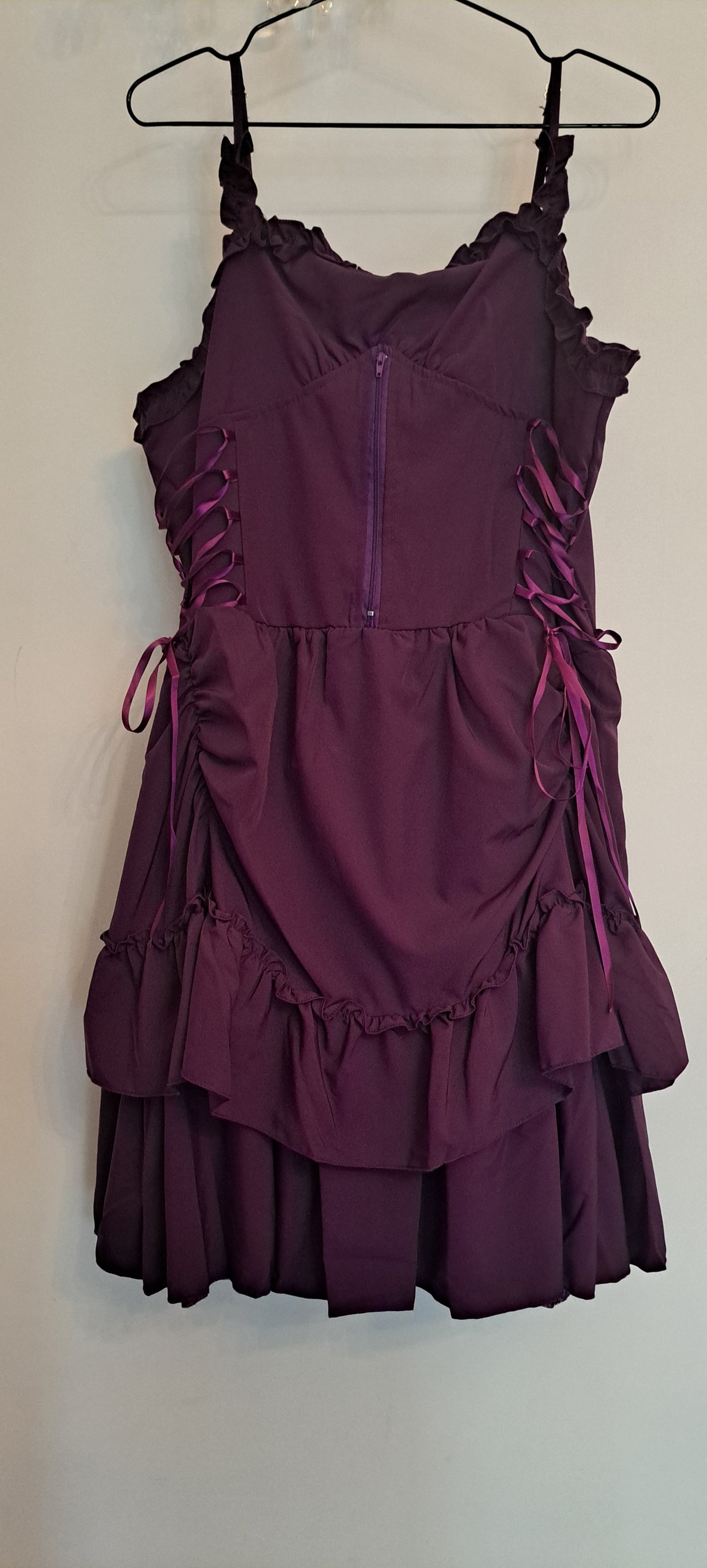 Steampunk Saloon Ärmelloses Kleid