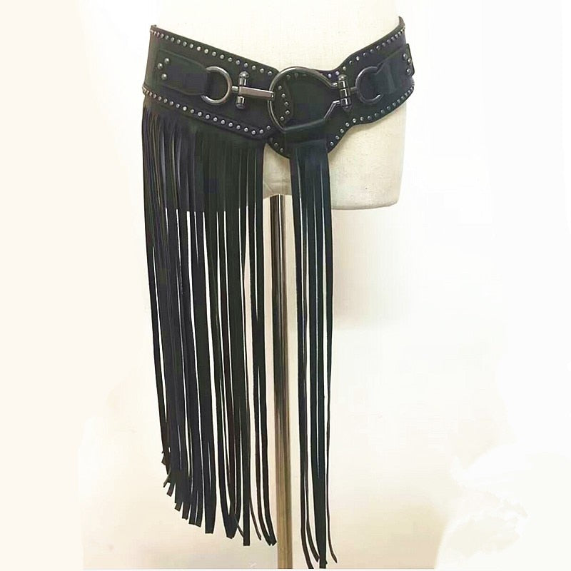 Side Fringed Belt