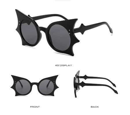 Bat Shaped Oversize Sunglasses