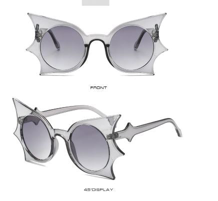 Bat Shaped Oversize Sunglasses