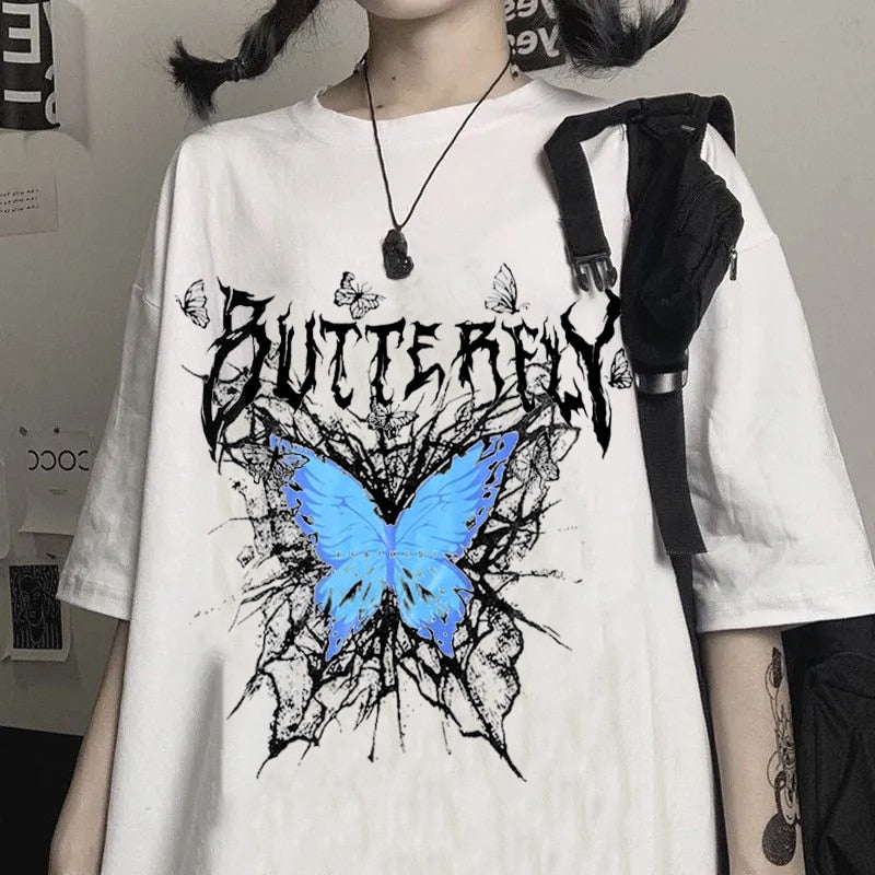 Gothic Butterfly T-shirt