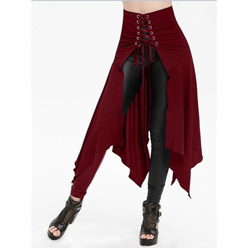 Fishtail Gothic Steampunk Skirt