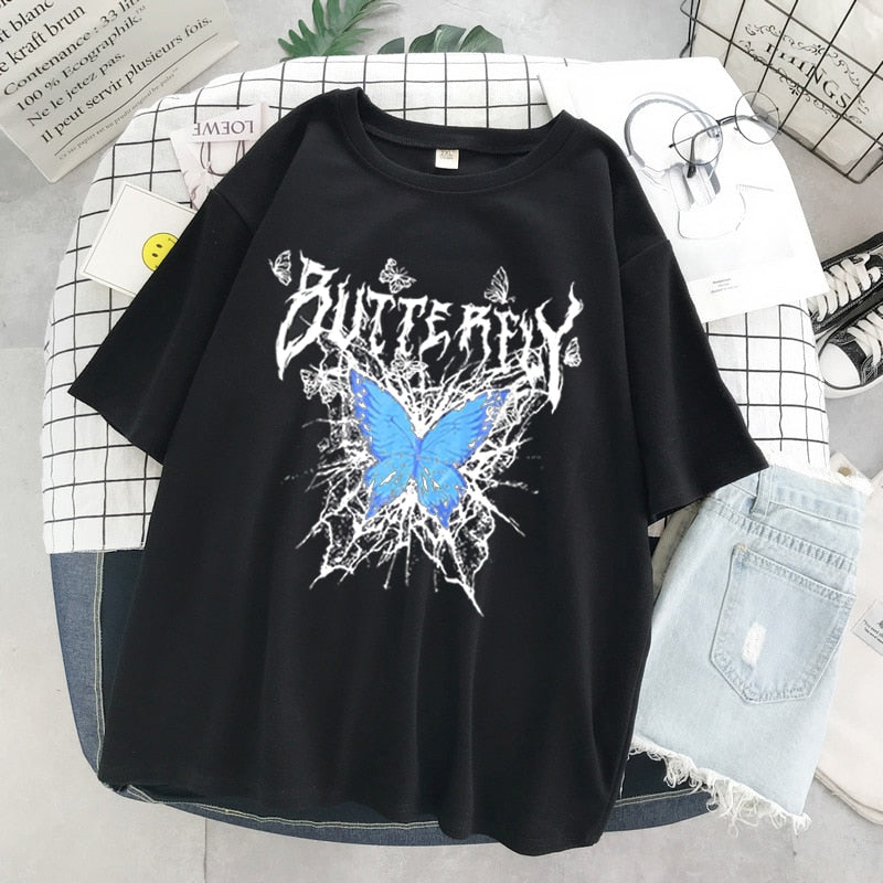 Gothic Butterfly T-shirt